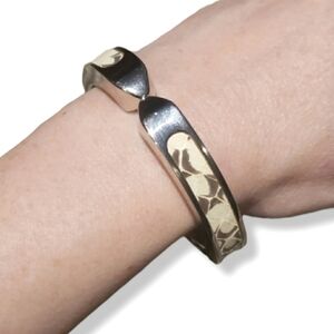 𝅺Stella & Dot Emerson Snake Inlay Bangle Bracelet